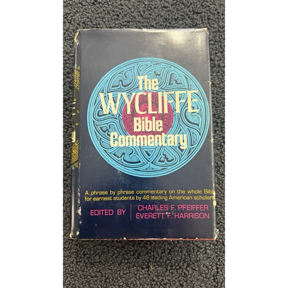 The Wycliffe Bible Commentary (hardcover) with dust jacket 1975